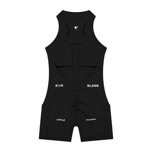 Women’s Quarter-Zip Yoga Romper