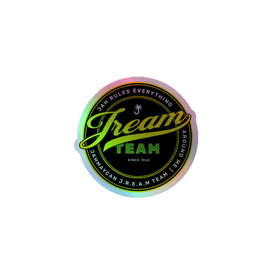 JREAM Team Holographic Stickers - JAHMAYCA