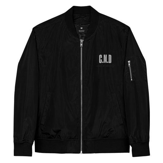 Cool n’ Deadly Recycled Bomber Jacket - JAHMAYCA