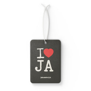 I ❤️ JA Car Air Freshener - JAHMAYCA
