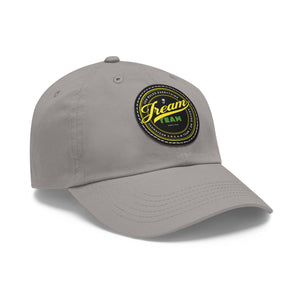 JREAM Team Leather Patch Dad Hat - JAHMAYCA