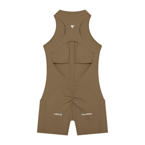 Women’s Quarter-Zip Yoga Romper