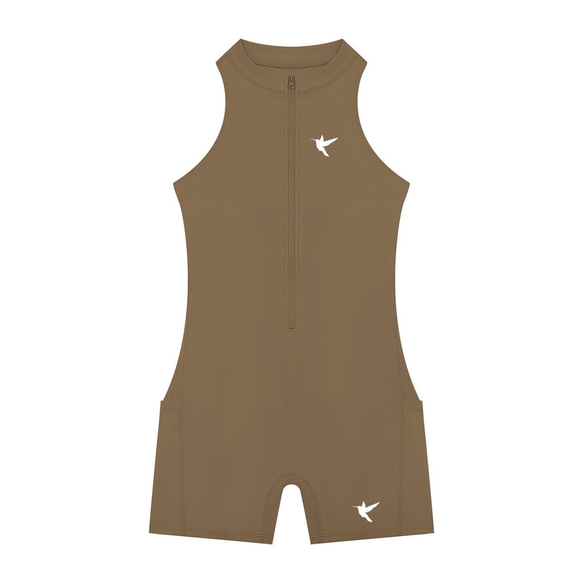 Women’s Quarter-Zip Yoga Romper