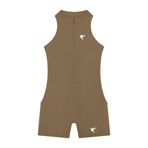 Women’s Quarter-Zip Yoga Romper
