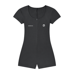 Women's Dual-Function Cape Tie-Waist Romper