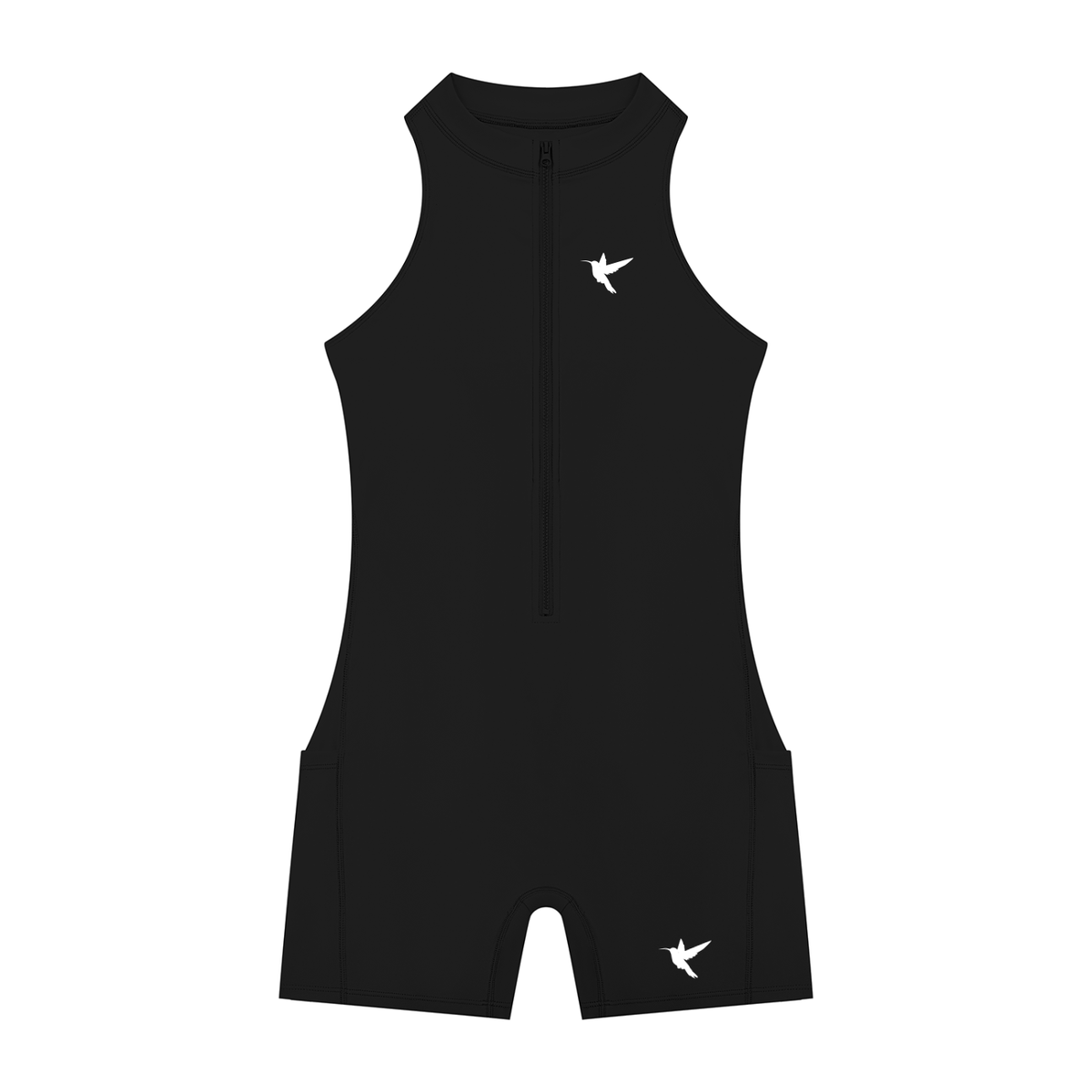 Women’s Quarter-Zip Yoga Romper