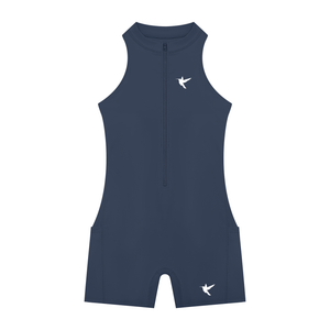 Women’s Quarter-Zip Yoga Romper