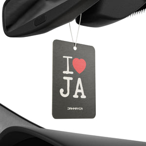 I ❤️ JA Car Air Freshener - JAHMAYCA