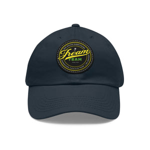JREAM Team Leather Patch Dad Hat - JAHMAYCA