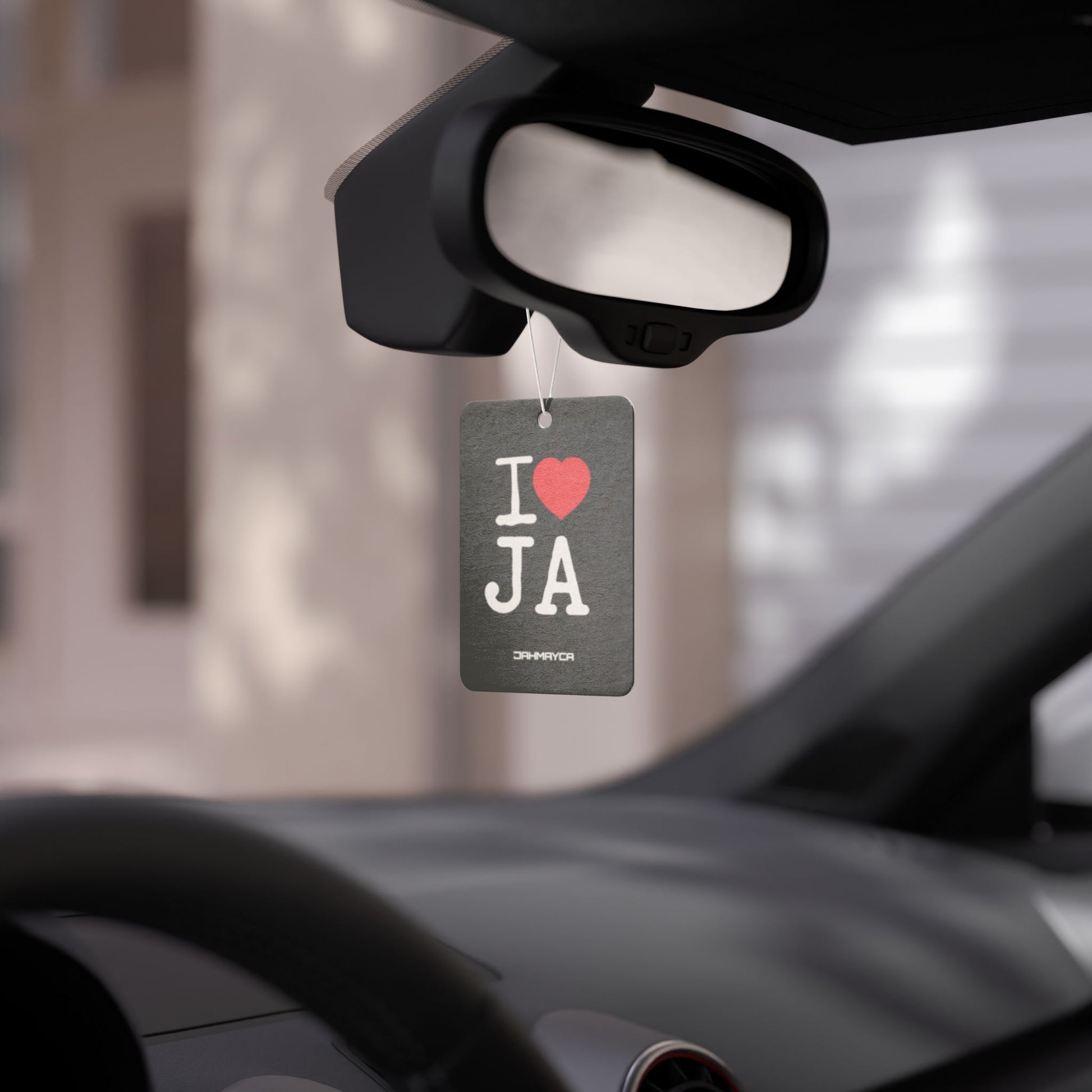 I ❤️ JA Car Air Freshener - JAHMAYCA