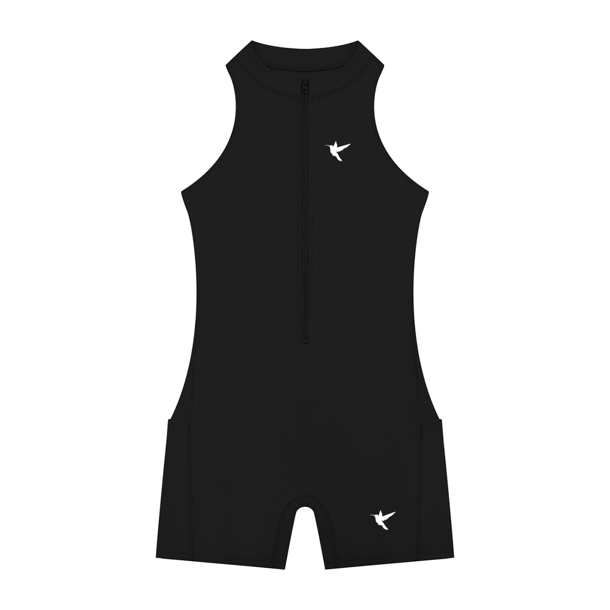Women’s Quarter-Zip Yoga Romper