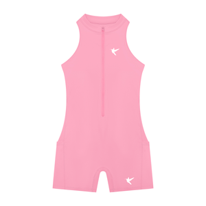 Women’s Quarter-Zip Yoga Romper