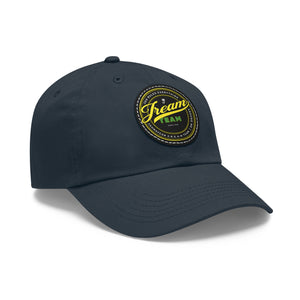 JREAM Team Leather Patch Dad Hat - JAHMAYCA