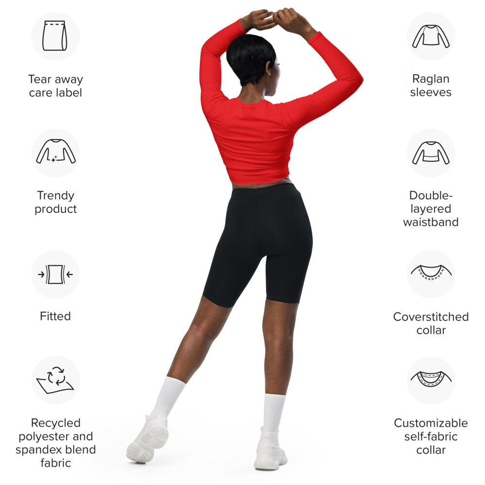 Caribbean Allure Crop Top - JAHMAYCA