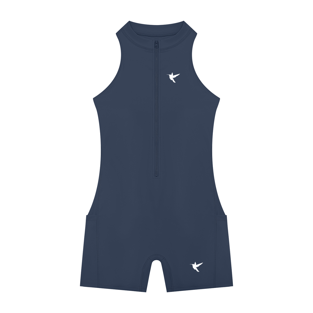 Women’s Quarter-Zip Yoga Romper
