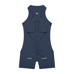 Women’s Quarter-Zip Yoga Romper