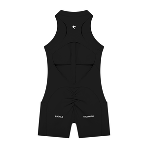 Women’s Quarter-Zip Yoga Romper