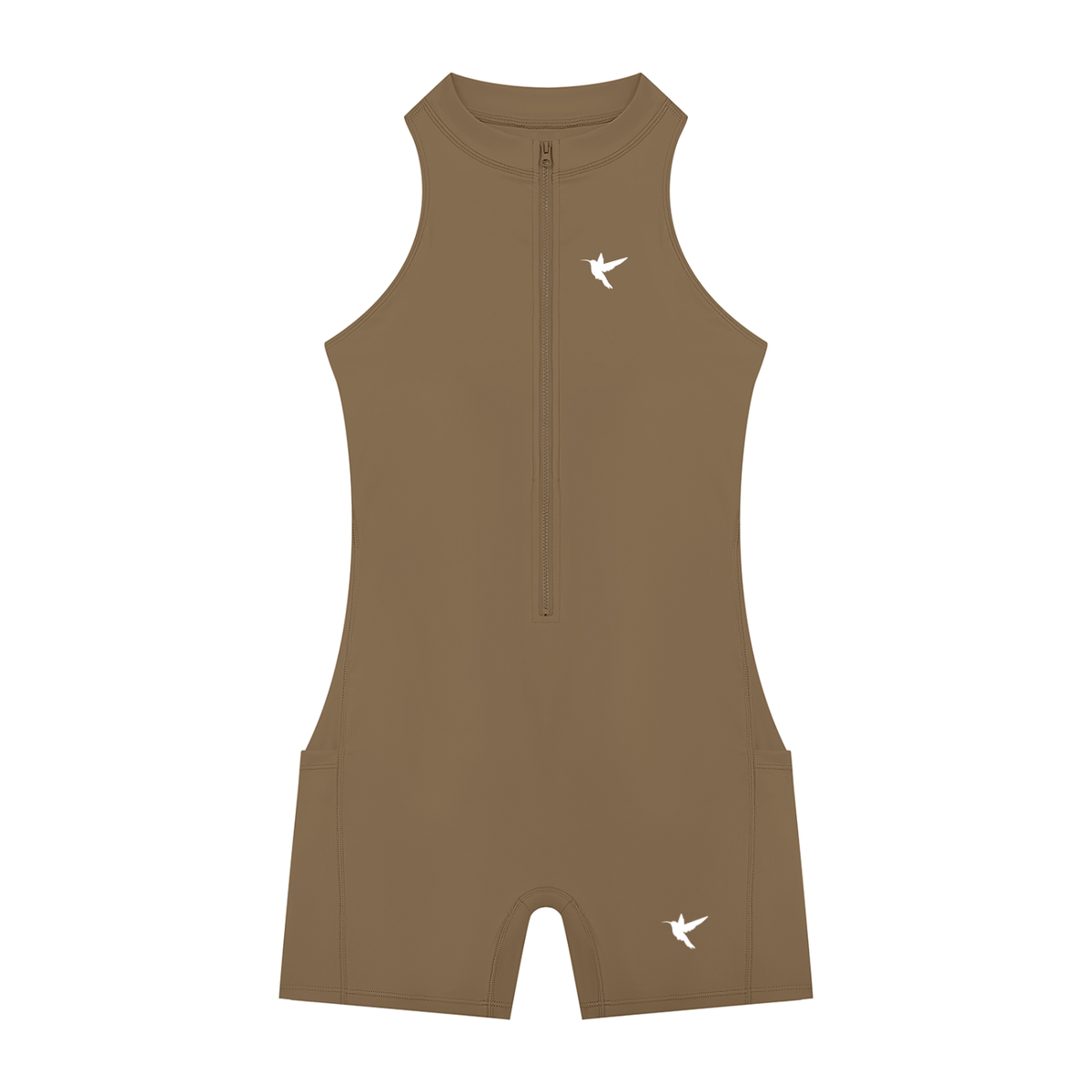 Women’s Quarter-Zip Yoga Romper