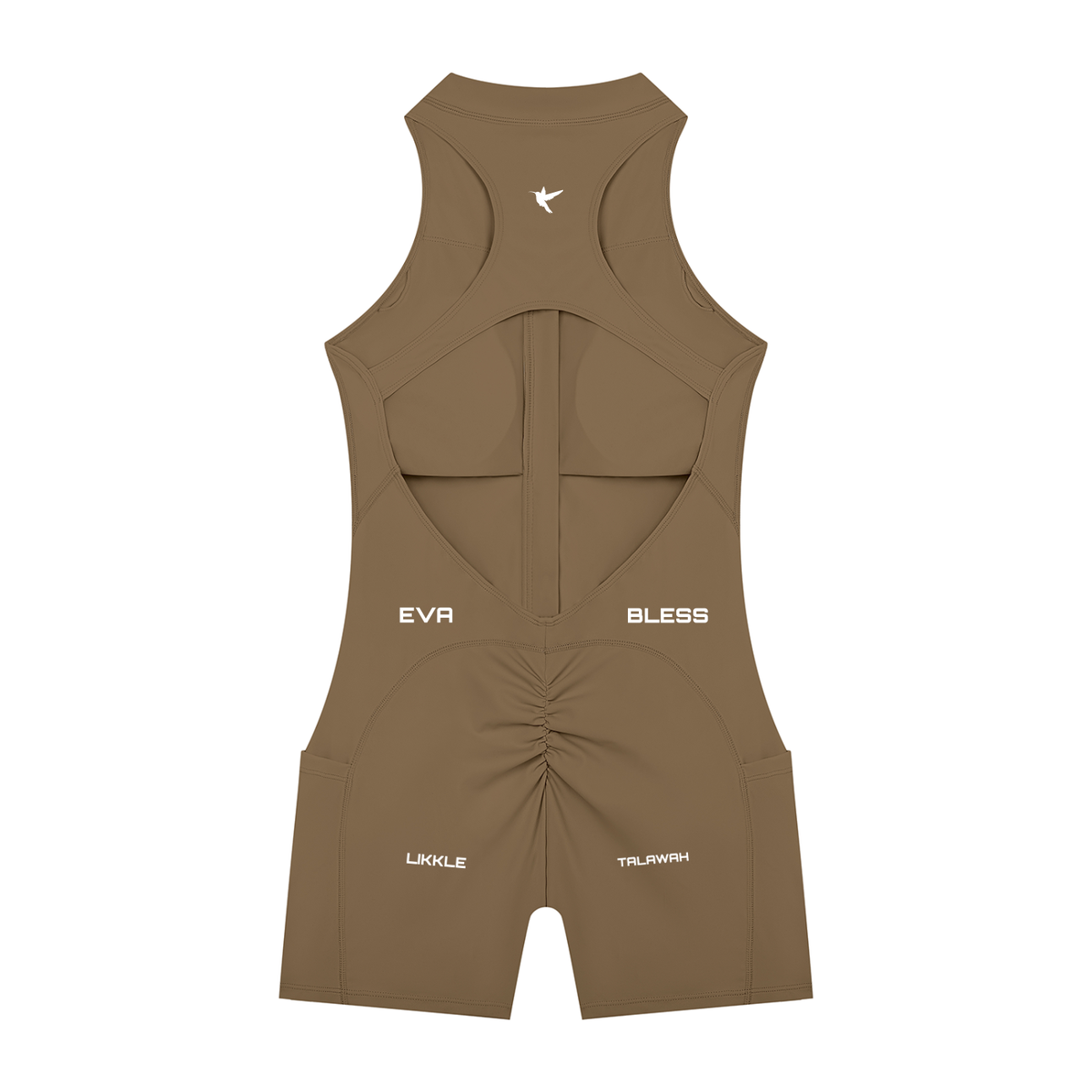 Women’s Quarter-Zip Yoga Romper