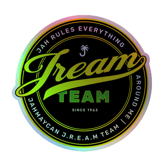 JREAM Team Holographic Stickers - JAHMAYCA