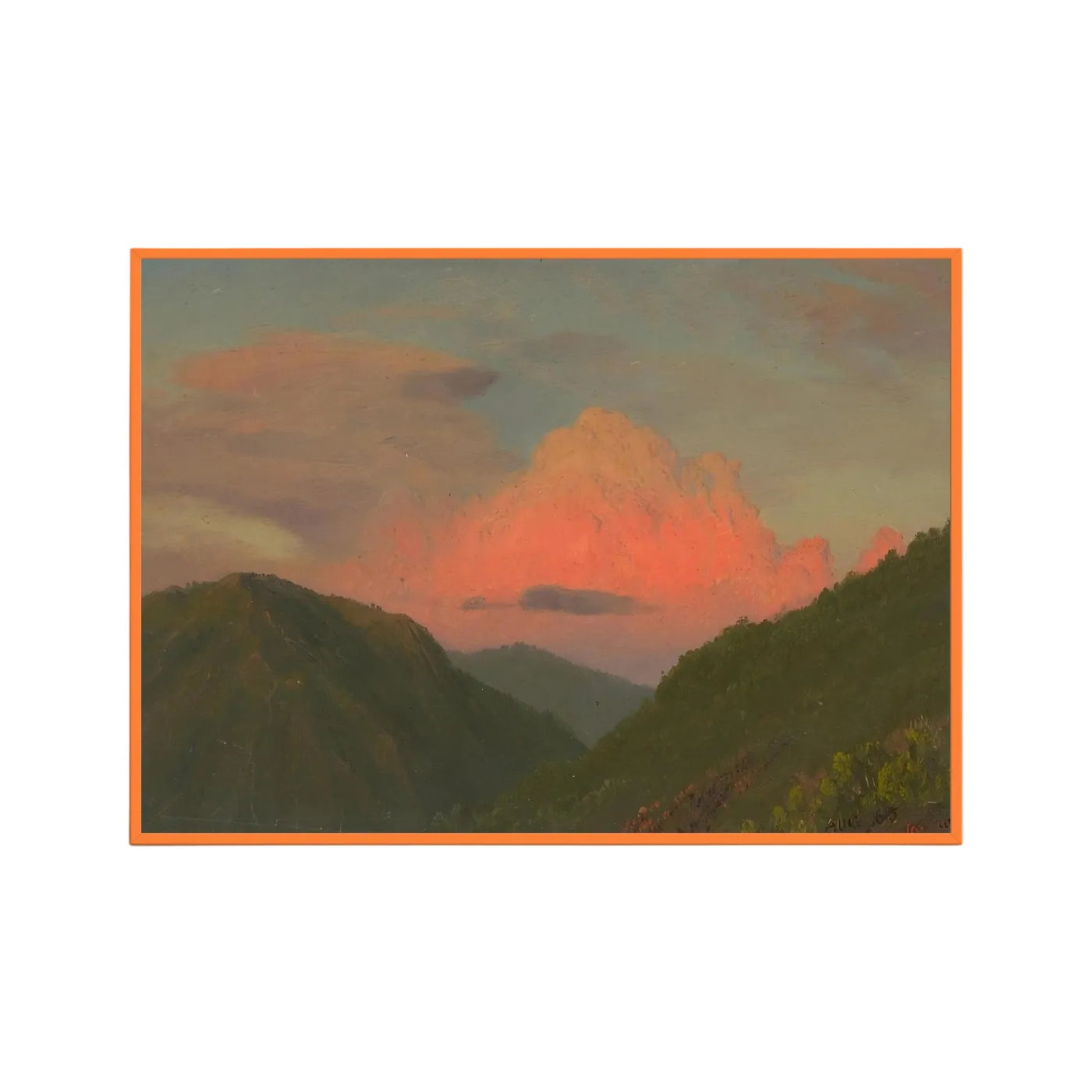 Sunset over Hilltops, Jamaica, West Indies