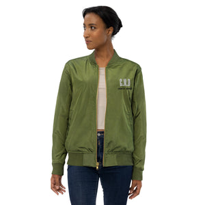 Cool n’ Deadly Recycled Bomber Jacket - JAHMAYCA