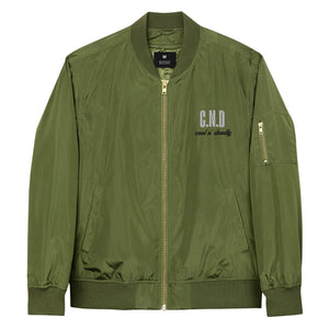 Cool n’ Deadly Recycled Bomber Jacket - JAHMAYCA