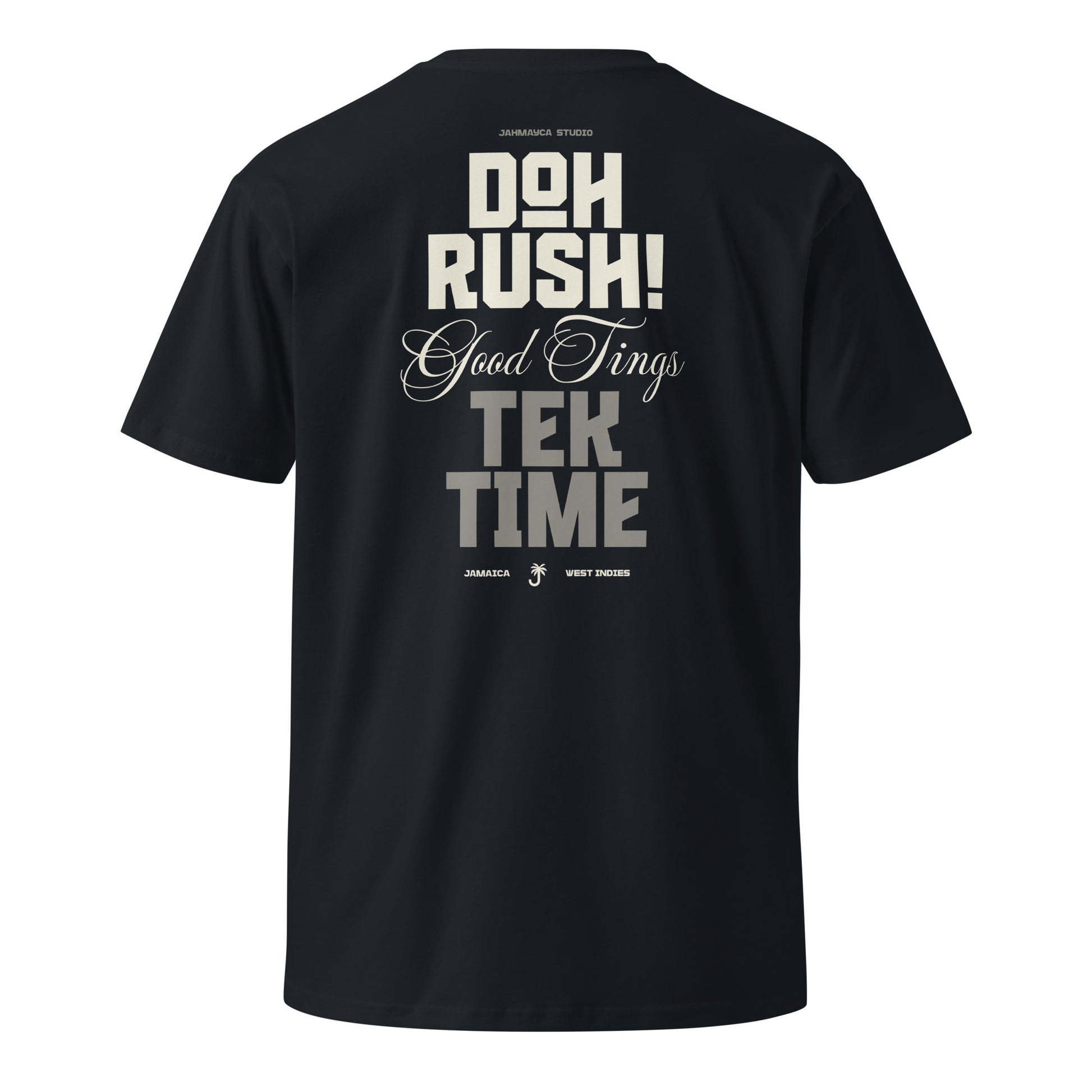 Av Likkle Patience Premium T-Shirt - JAHMAYCA